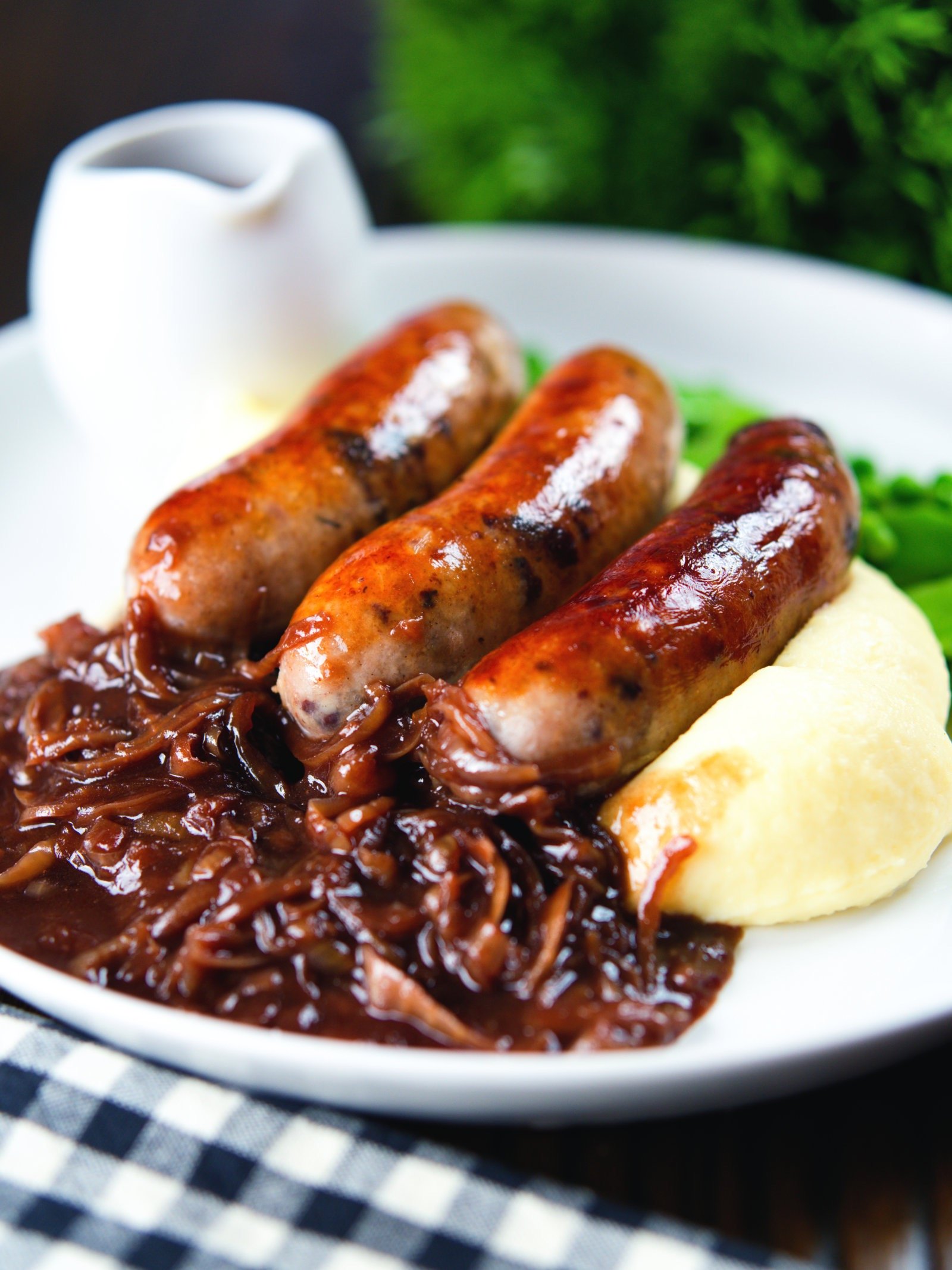 Bangers and mash