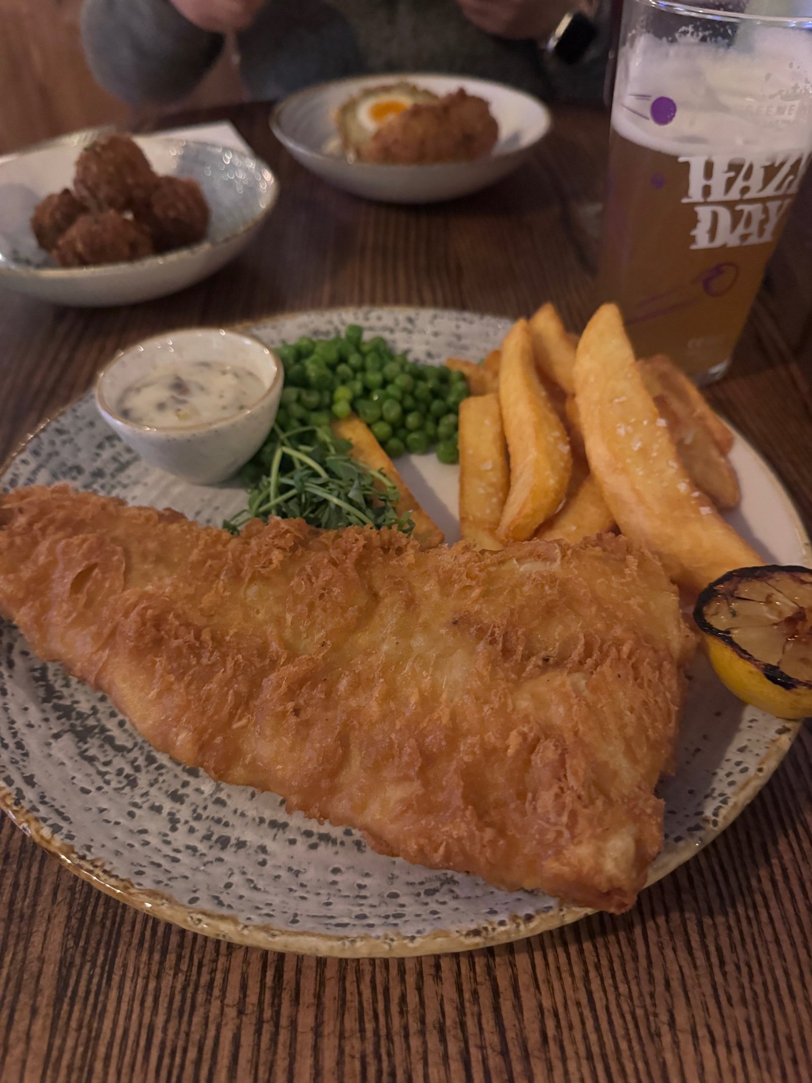 Fish and chips, traditional English food