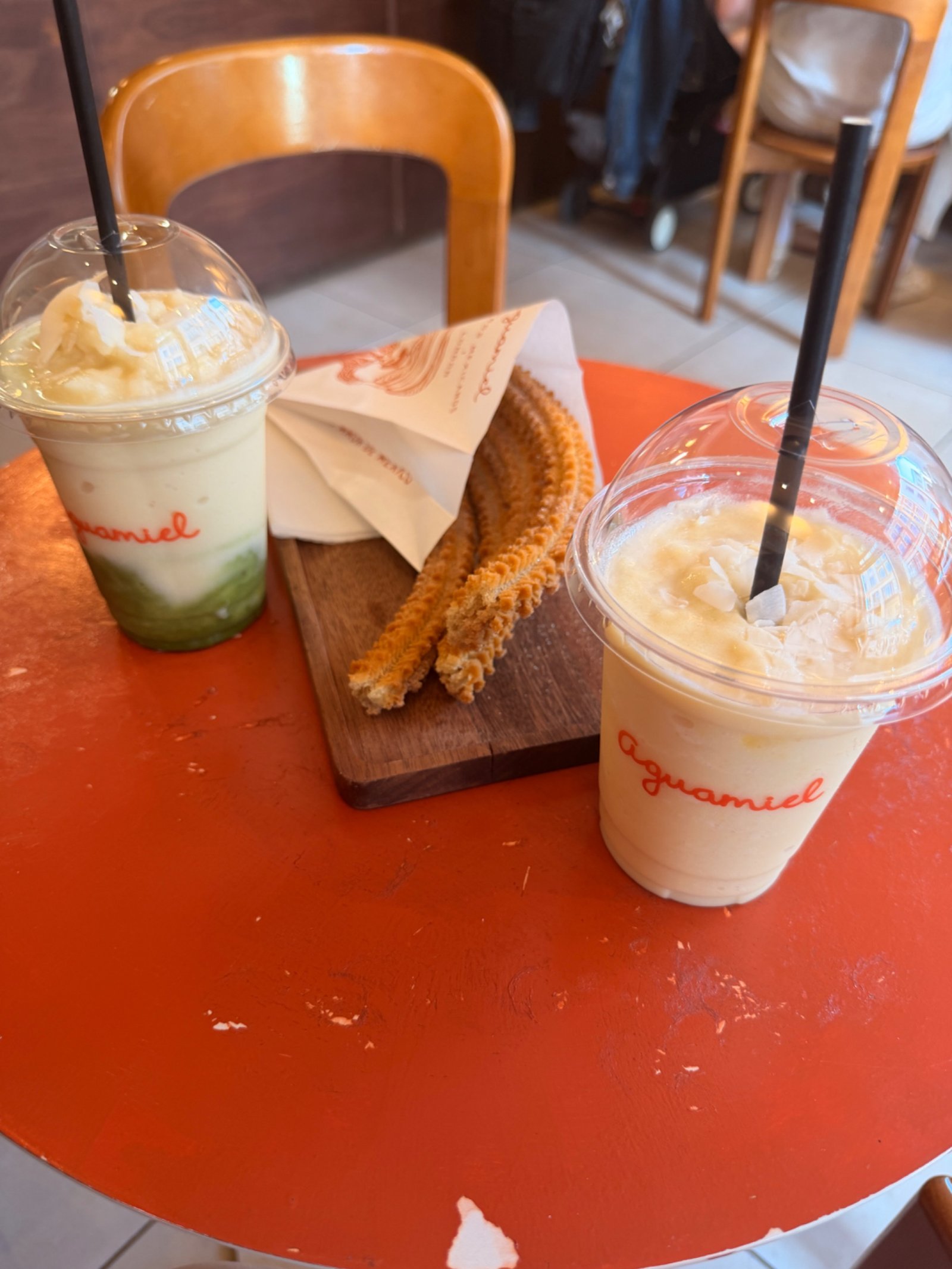 Churros mexicanos de Aguamiel