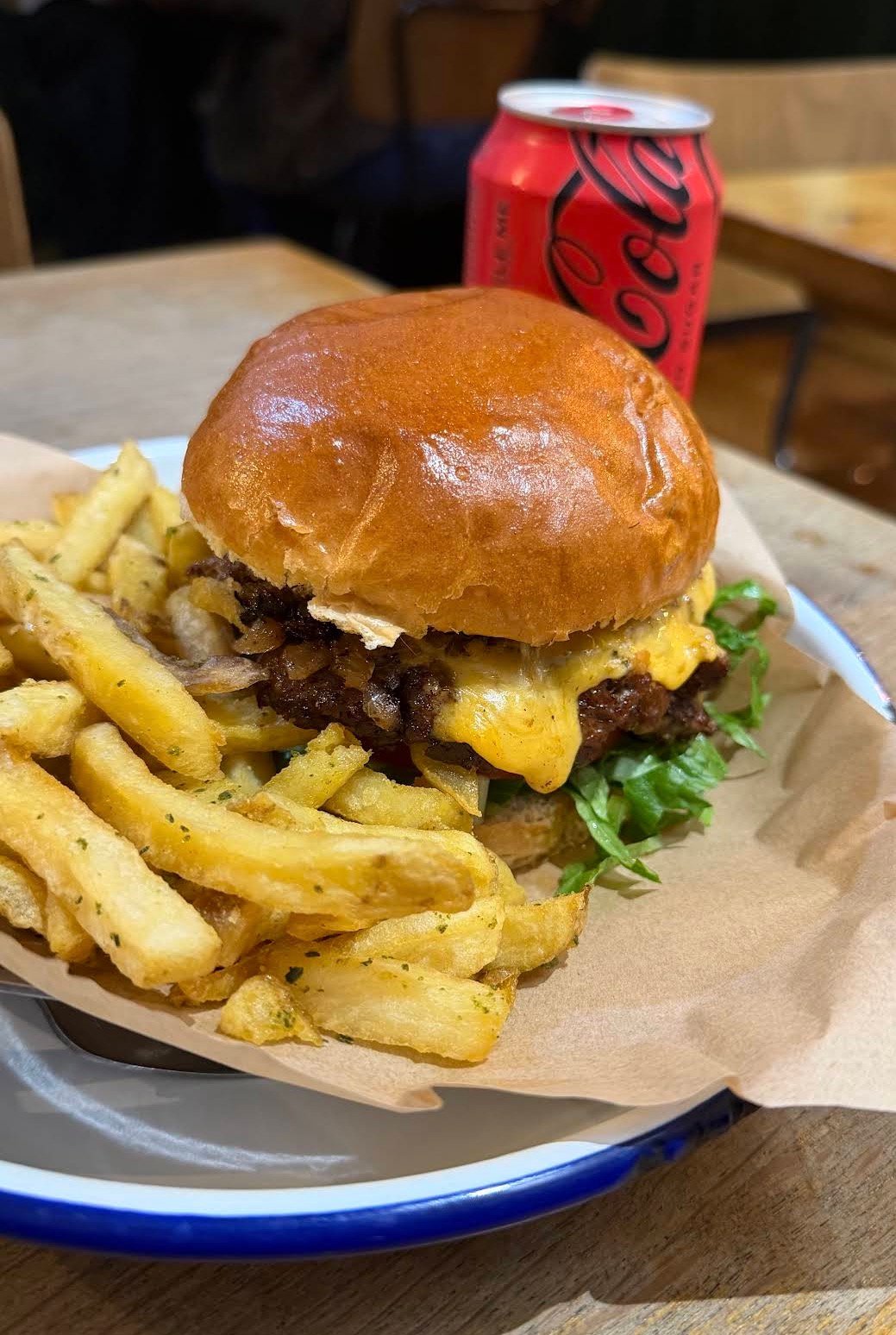 Hamburguesa de Honest Burger