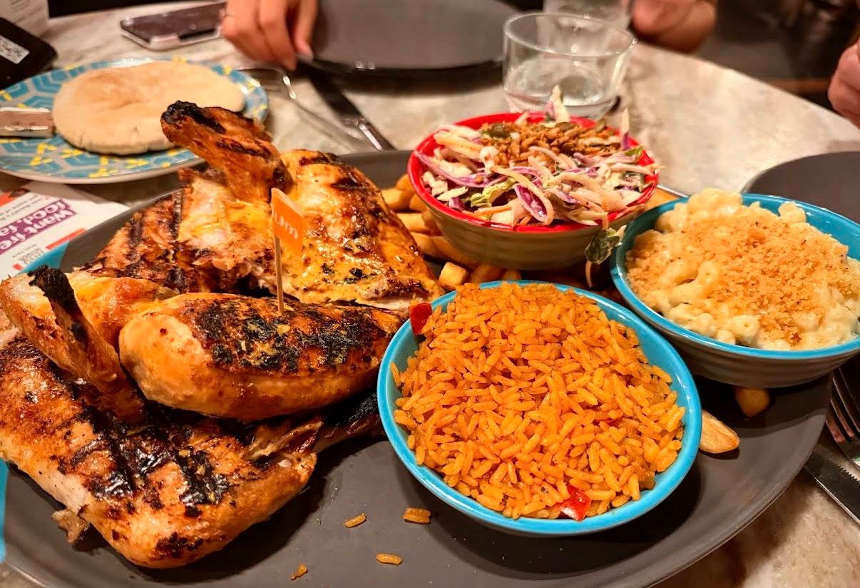 Pollo piri piri de Nando's