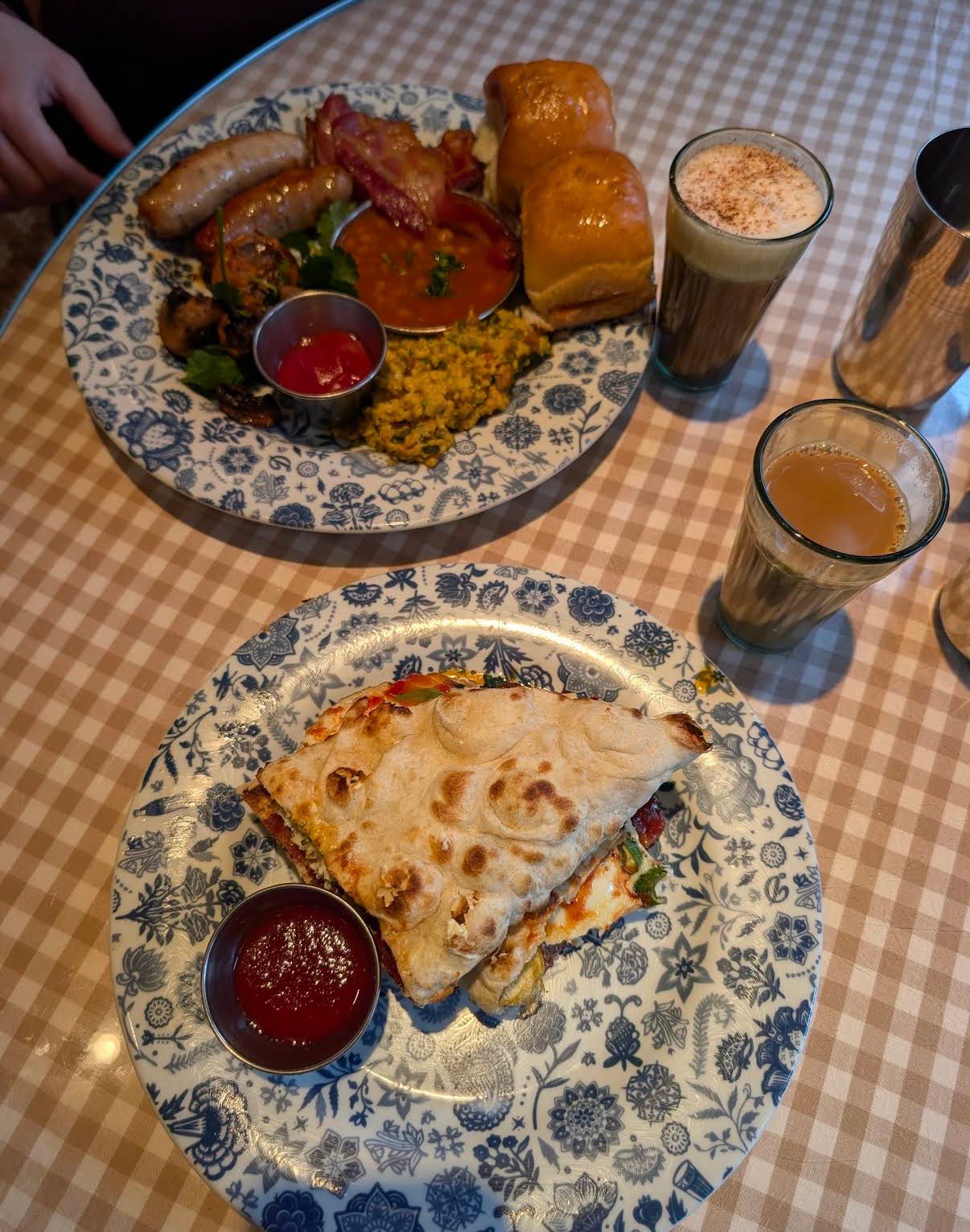 Bacon naan roll de Dishoom