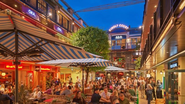 Kingly Court en Soho, Londres