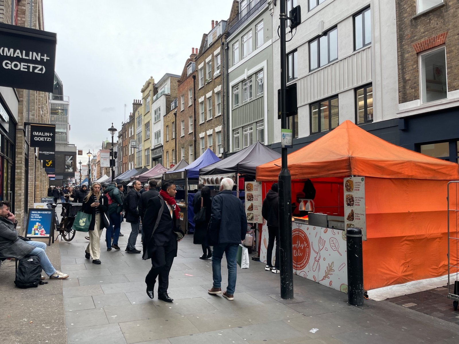 Berwick Street Market en Soho, Londres