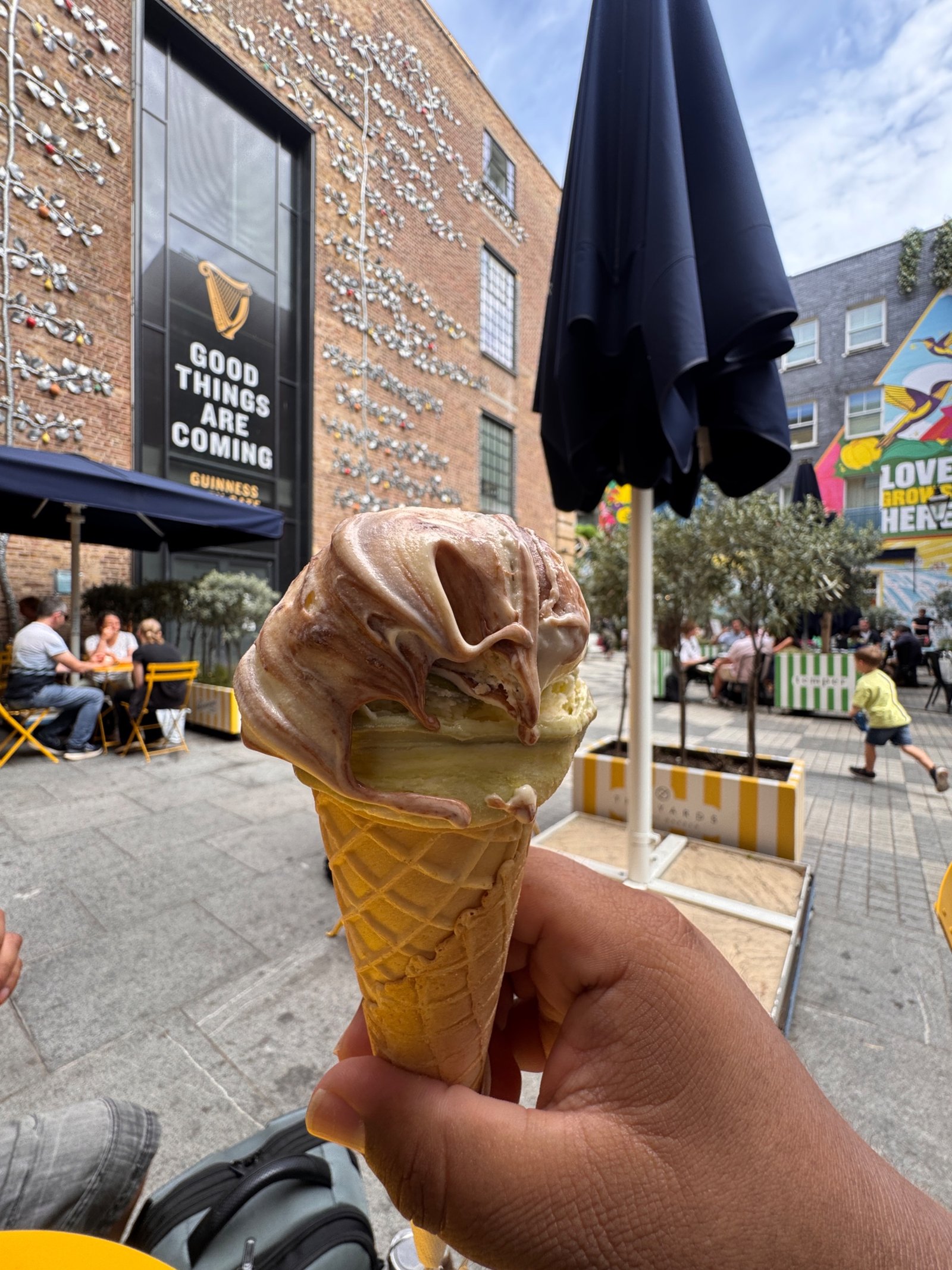 Helado italiano de Badiani