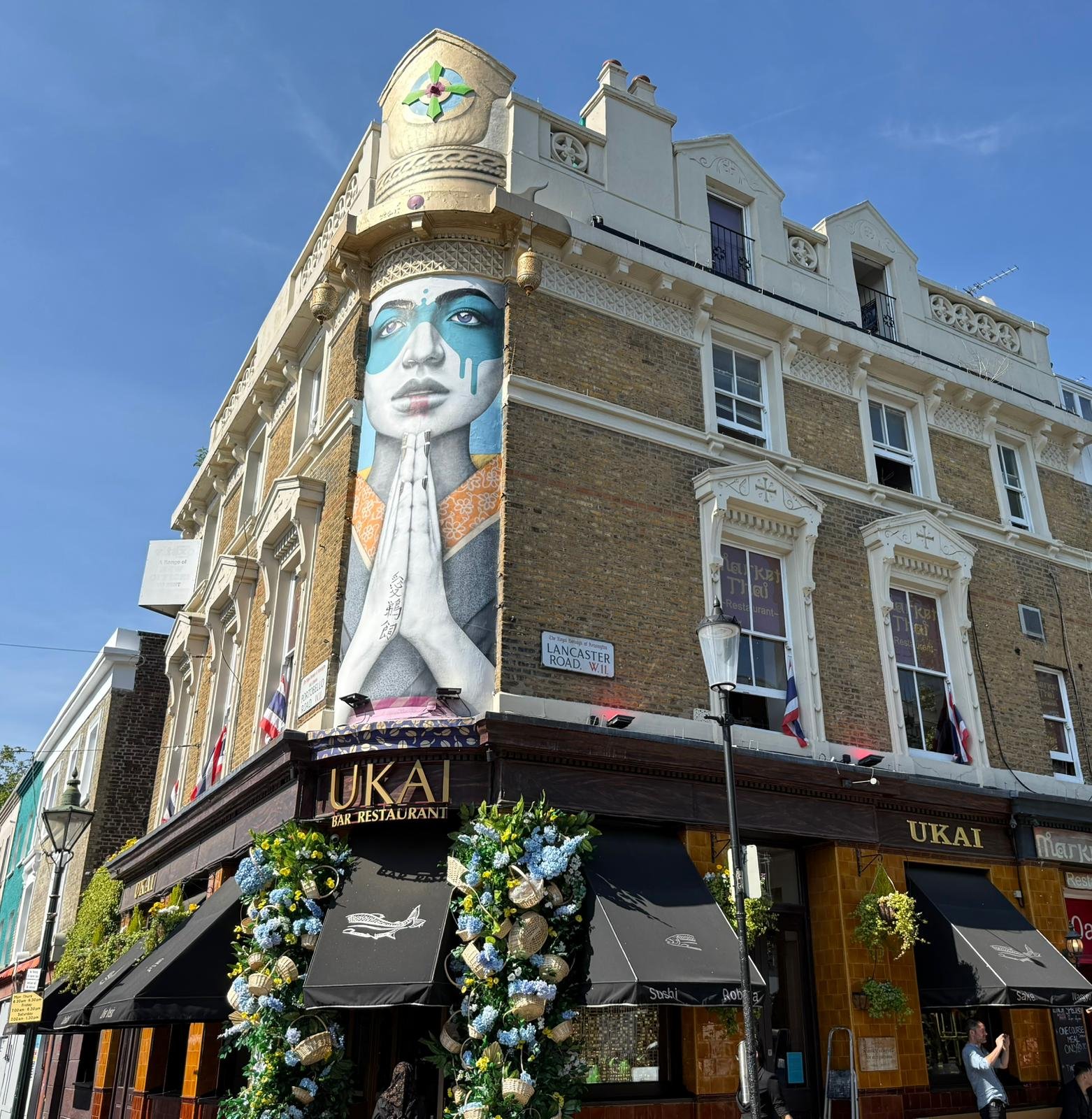 Tour de notting Hill Londres- ukai restaurante